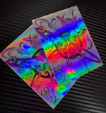 ‘Planet Butterfly’ Holographic Sticker