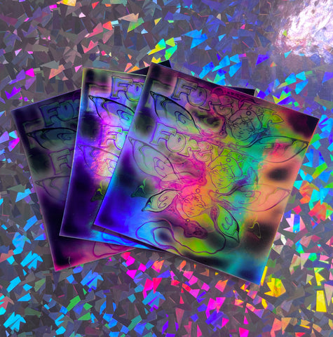 “Forever Fairies” Holographic Sticker