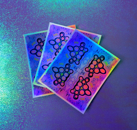 Holographic "Portal of Dreamz" Sticker